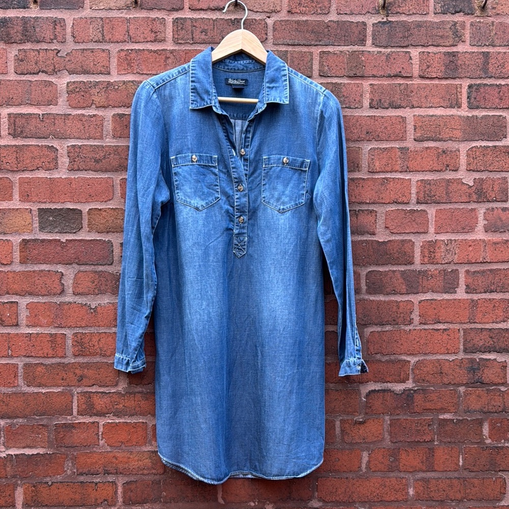 Lucky Brand Blue Denim Dress